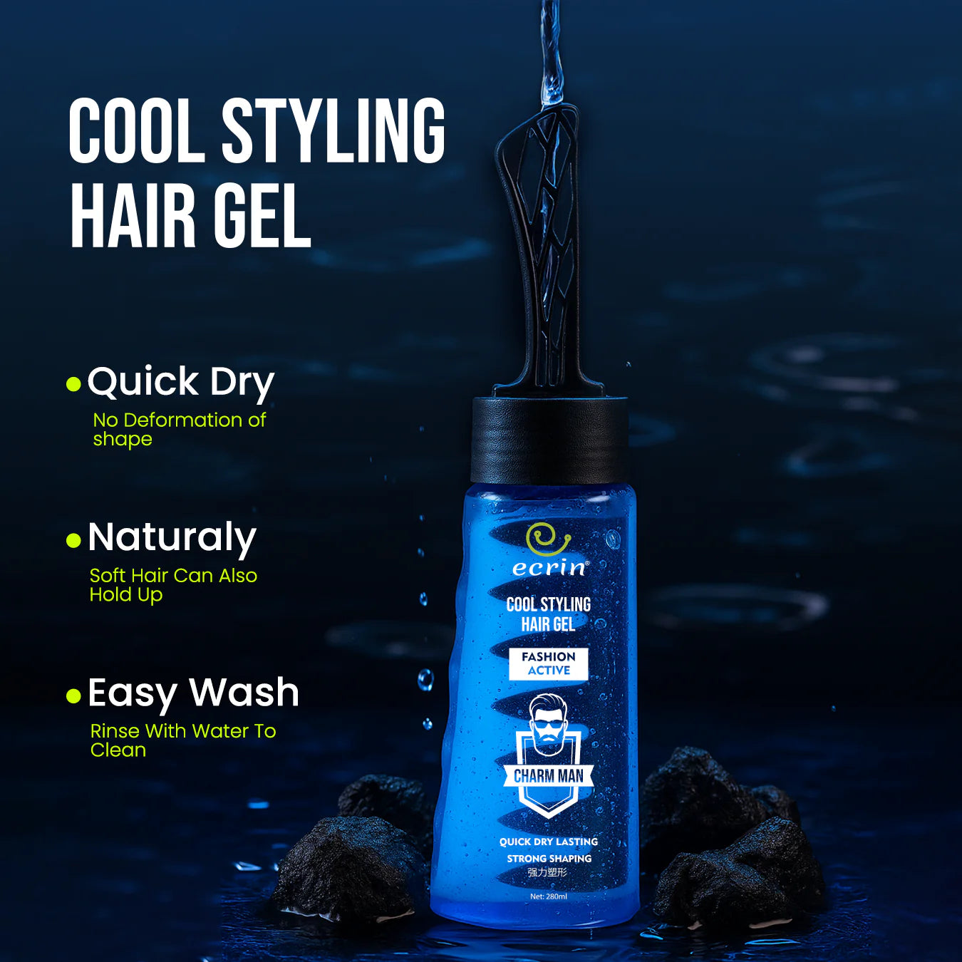 Original ECRIN COOL STYLING HAIR GEL